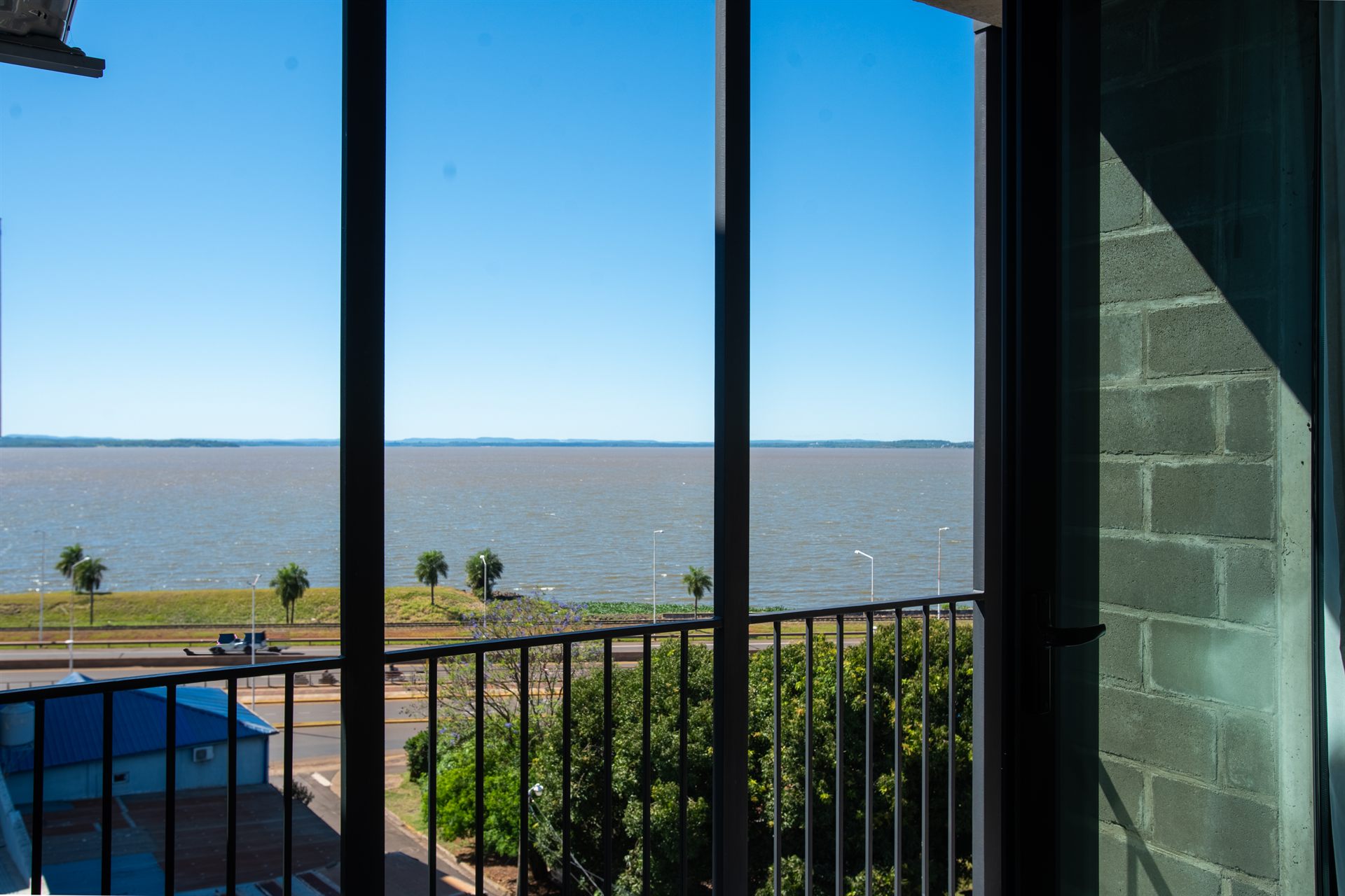Vista al río Paraná